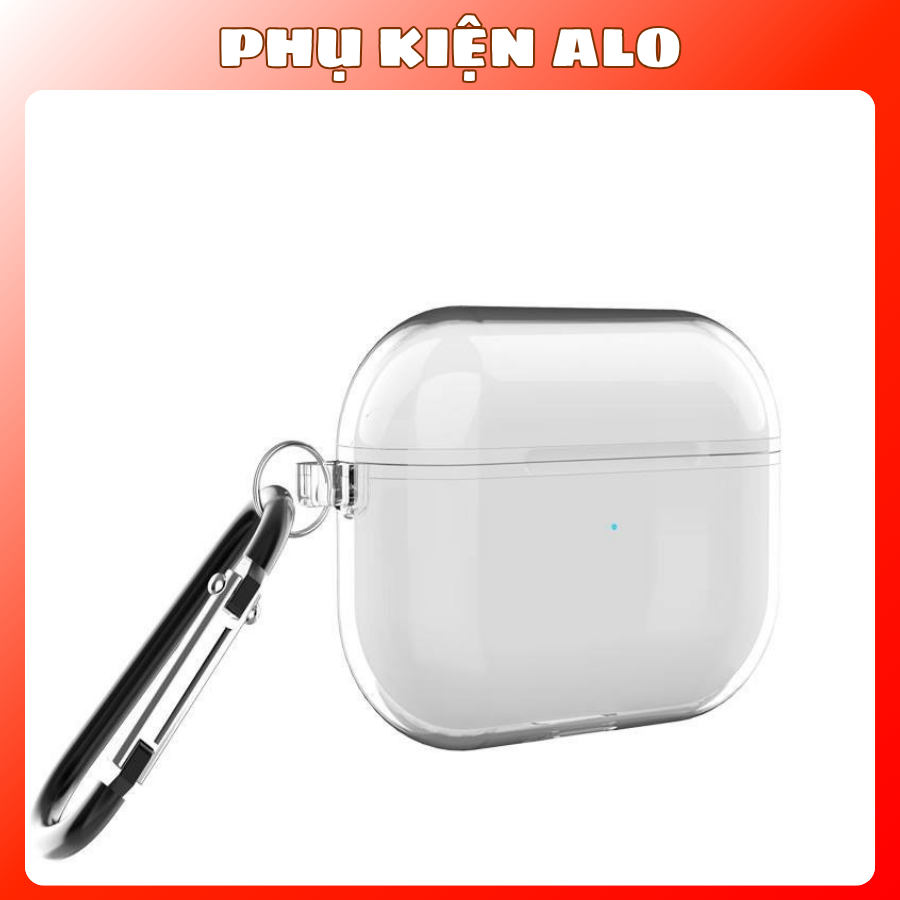 Case Vỏ Bảo Vệ Airpod Silicon Trong Suốt Cho Tai Nghe AP2, AP3, AP4, PRo, Pro 2 chất liệu bền bỉ kèm