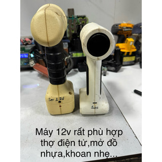 Máy khoan 12V có cấp trượt.