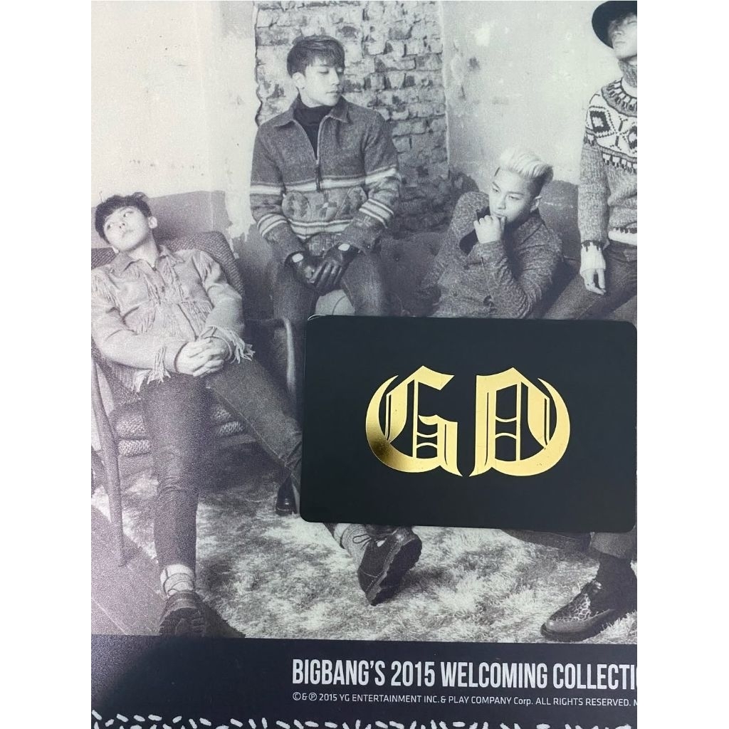 GDRAGON Official card trong One Of A Kind album