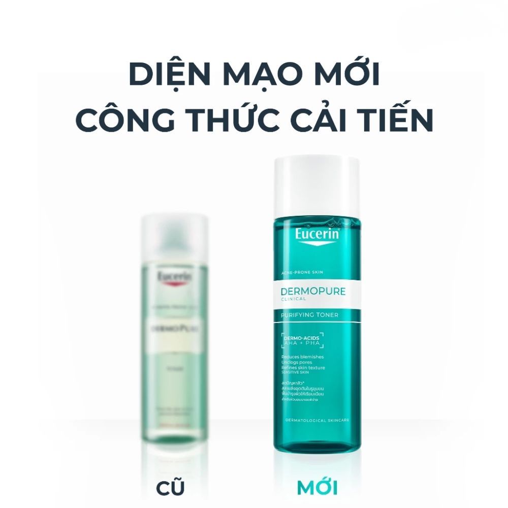 Ảnh 7 của Nước cân bằng da Eucerin DermoPure Clinical Purifying Toner giúp cân bằng độ ẩm, kiểm soát dầu thừa