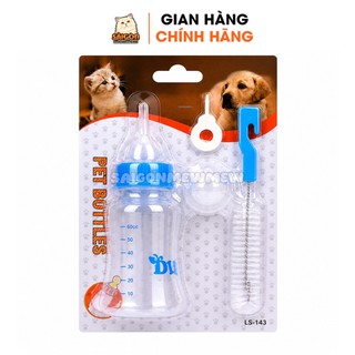 Bình Sữa Cho Chó Mèo Sơ Sinh – Bình Bú Thú Cưng, Dễ Uống, Tiện Dụng, An Toàn