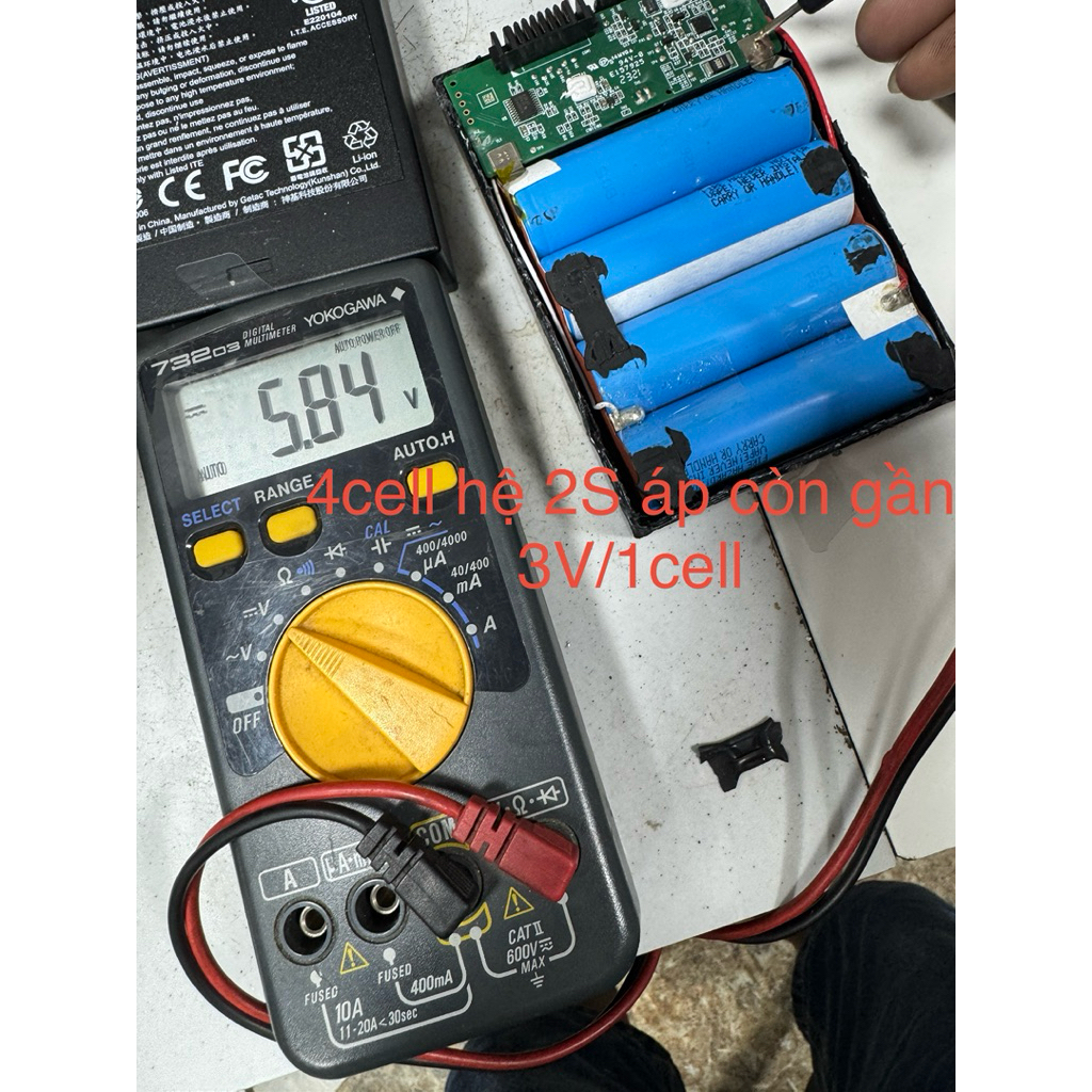 Khối 4cell Samsung 50E.