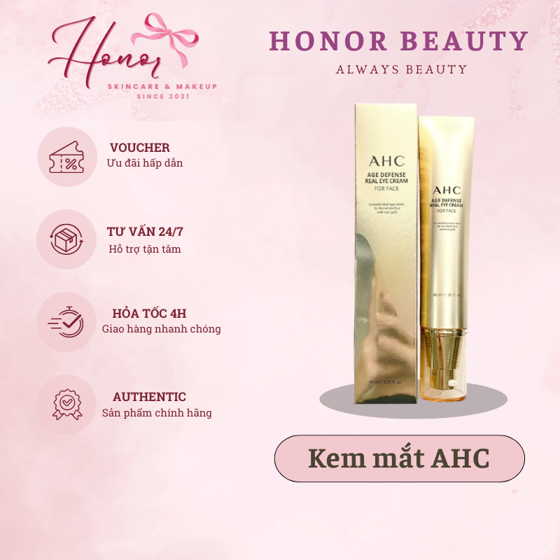 Kem Dưỡng Mắt AHC Premier Ampoule in Eye Cream 40ml Hornor Beauty
