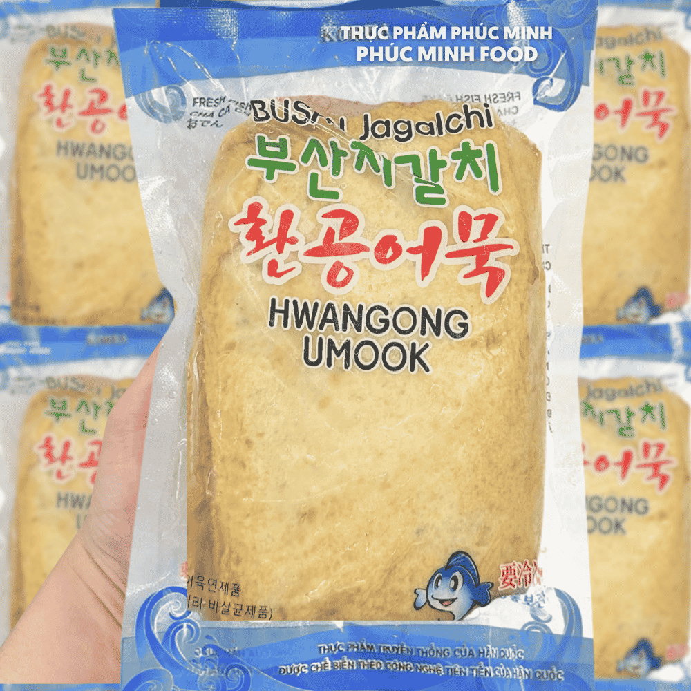 Chả Cá Hàn Quốc Hwangong Umook 450 Gram