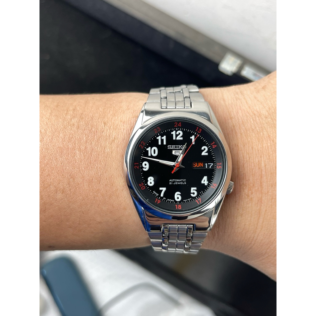 đồng hồ seiko 5 cơ tự động lộ máy
