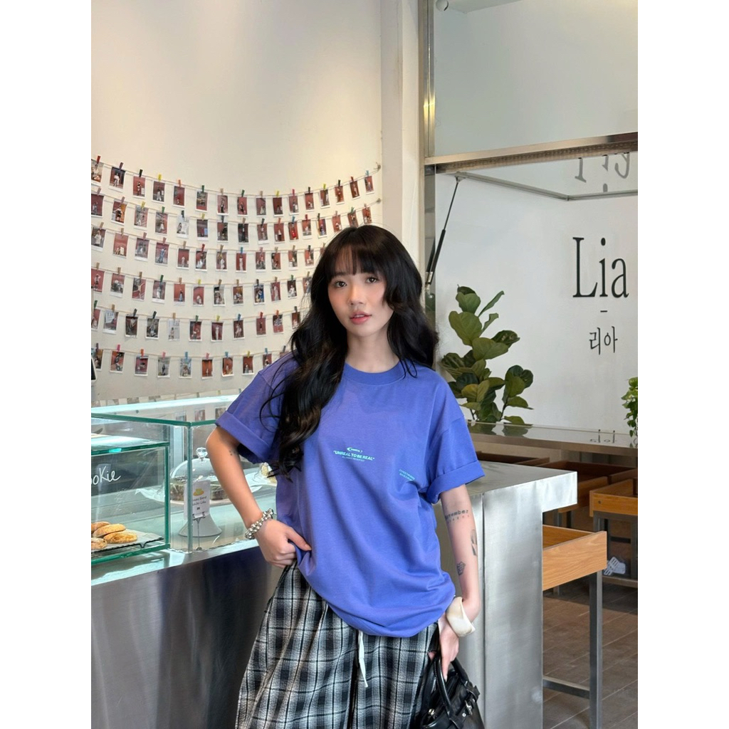 Áo Thun UNREAL Oversize Basic Ver.2 Cotton 250gsm Unisex Nam Nữ Local Brand - HOMIESSTU | BigBuy360 - bigbuy360.vn