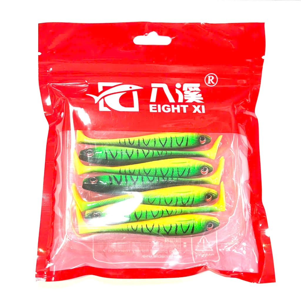 Mồi lure NFF / Cá mềm NFF (gói 7 con)
