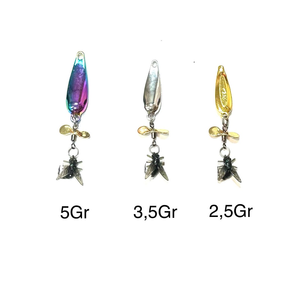 Mồi Ruồi câu lure / thìa ruồi câu rô phi
