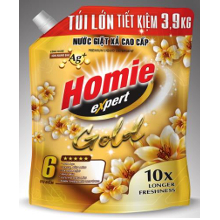 Túi nước giặt xả cao cấp HOMIE EXPERT GOLD