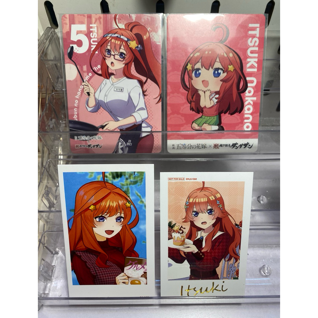 Card Nakano Itsuki - Card sinh nhật - Card Pola - ( Đọc mô tả )