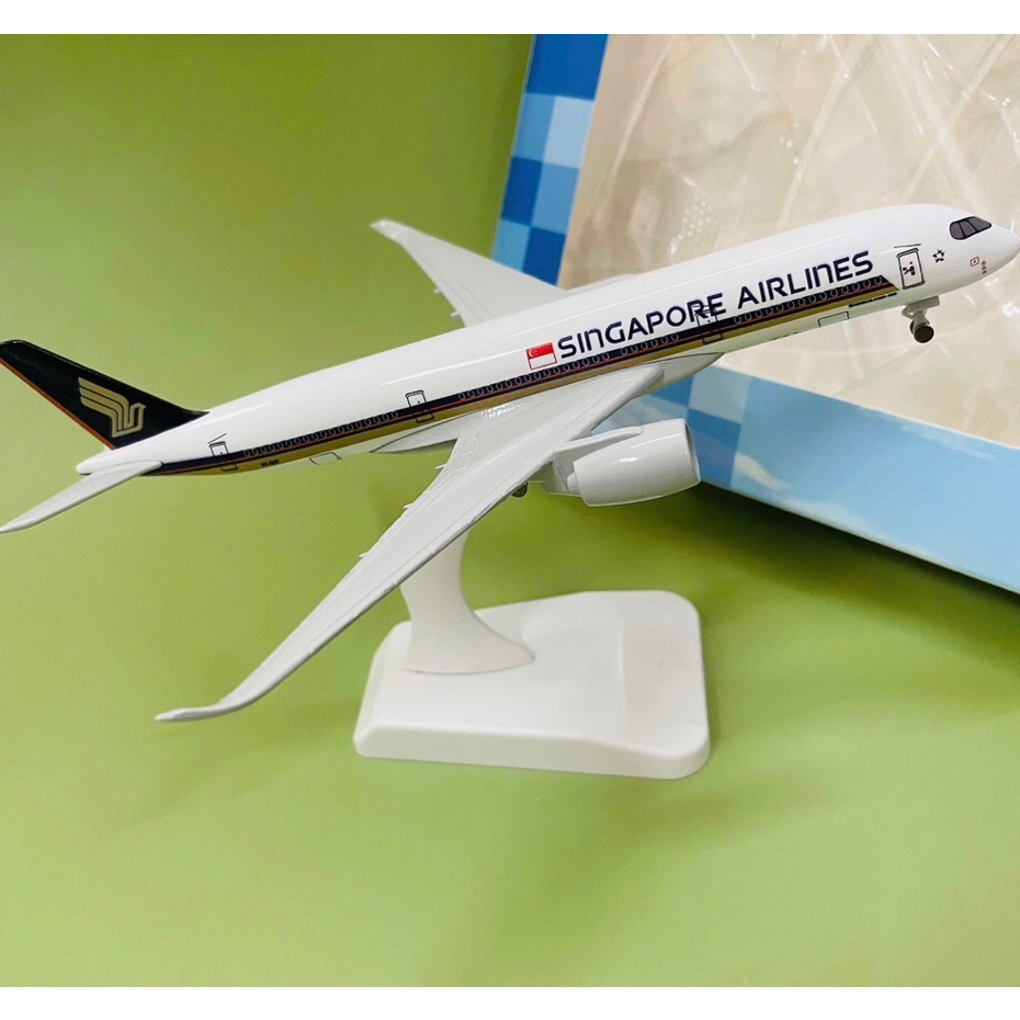 Máy Bay AIRBUS A350 Hãng “Singapore Airlines” Mô Hình Máy Bay Airbus A350 Kim Loại Cao Cấp Cực Đẹp F