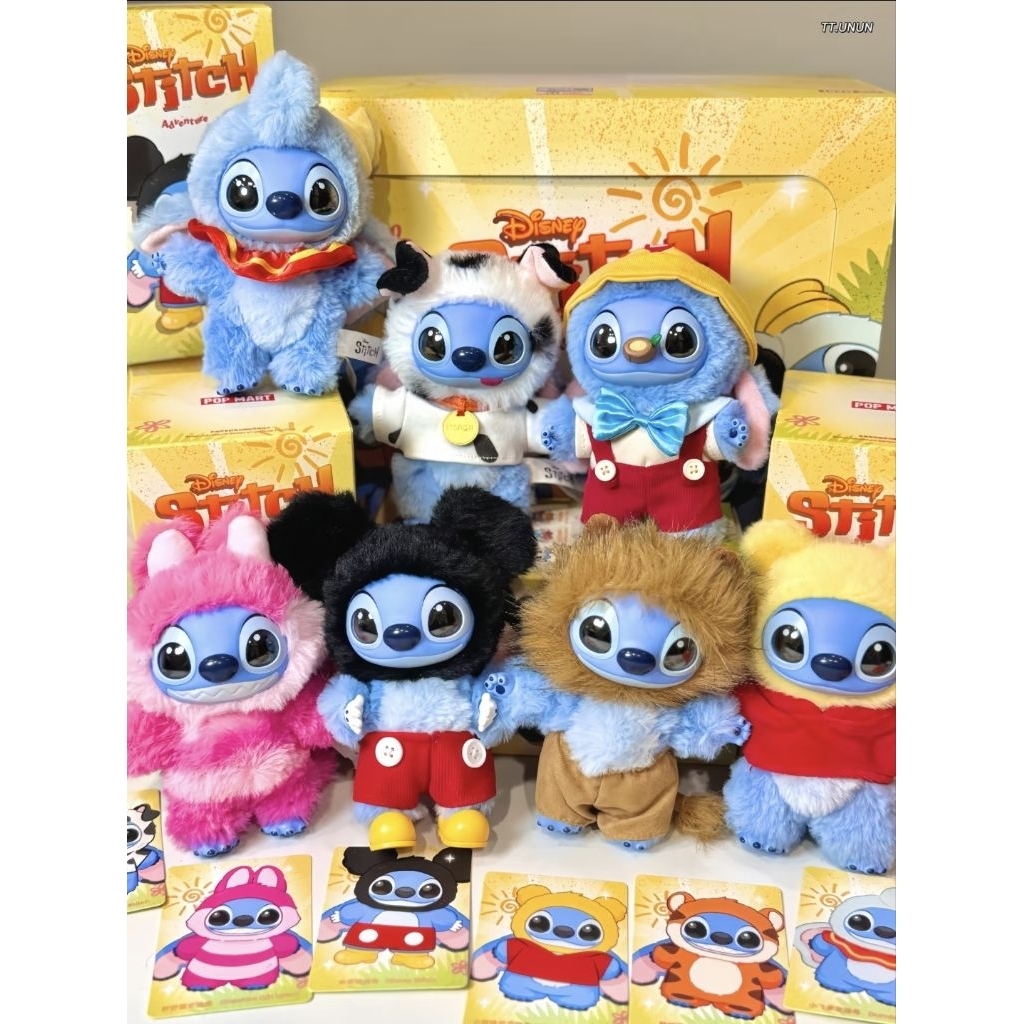 [Order] Popmart|Disney Stitch Adventure Blindbox móc khóa Hộp mù