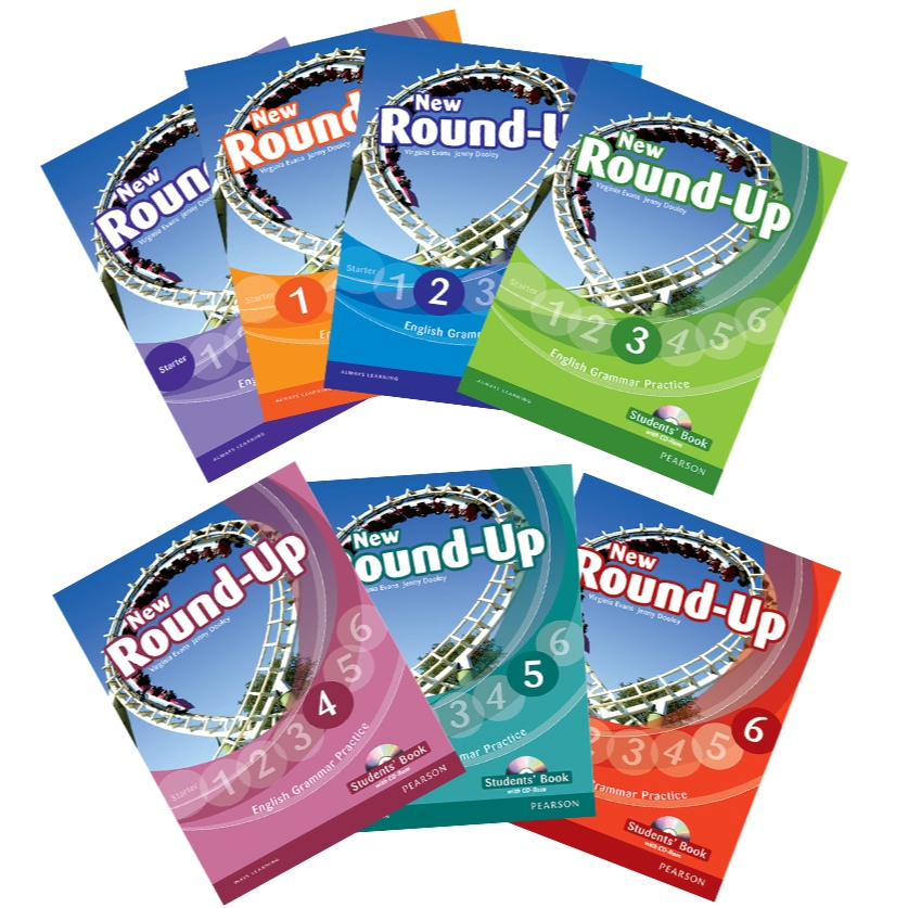 Sách - New Round Up - Giáo Trình Ngữ Pháp Chuẩn Quốc Tế (Starter - Level 6) + (Tặng File Nghe)
