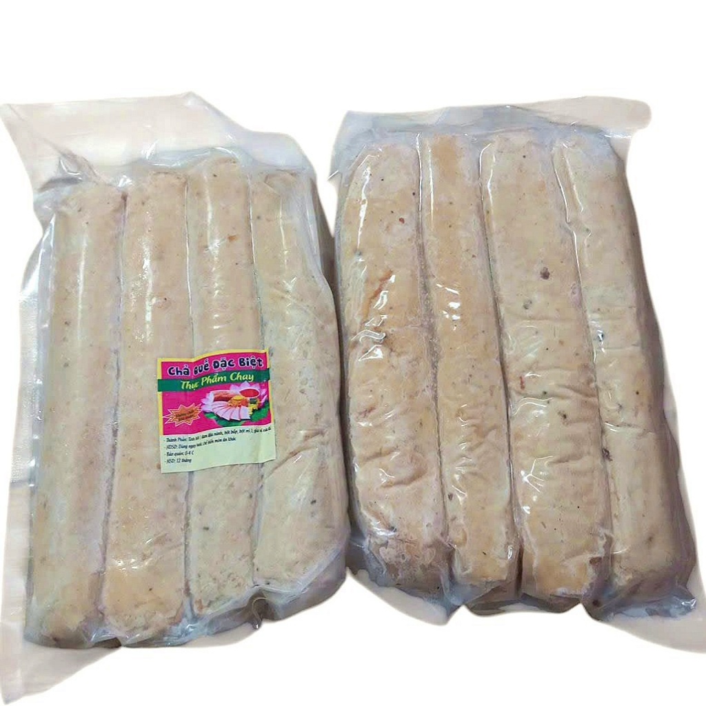 Chả quế chay đặc biệt 1kg (4 cây) (HÀNG LẠNH) - Thực phẩm chay Thiện Tâm