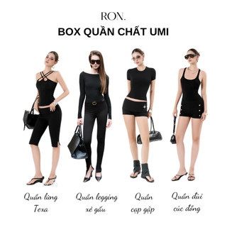 Box Quần UMI Nữ [RON] – Set Nhiều Kiểu Dáng Dễ Phối Trang Phục Hằng Ngày