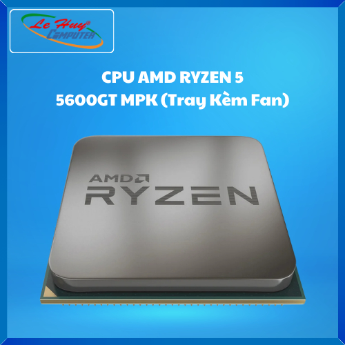 Bộ Vi Xử Lí - CPU AMD Ryzen 5 5600GT Tray Kèm Quạt (Bảo Hành 36 Tháng) - Hàng Chính Hãng