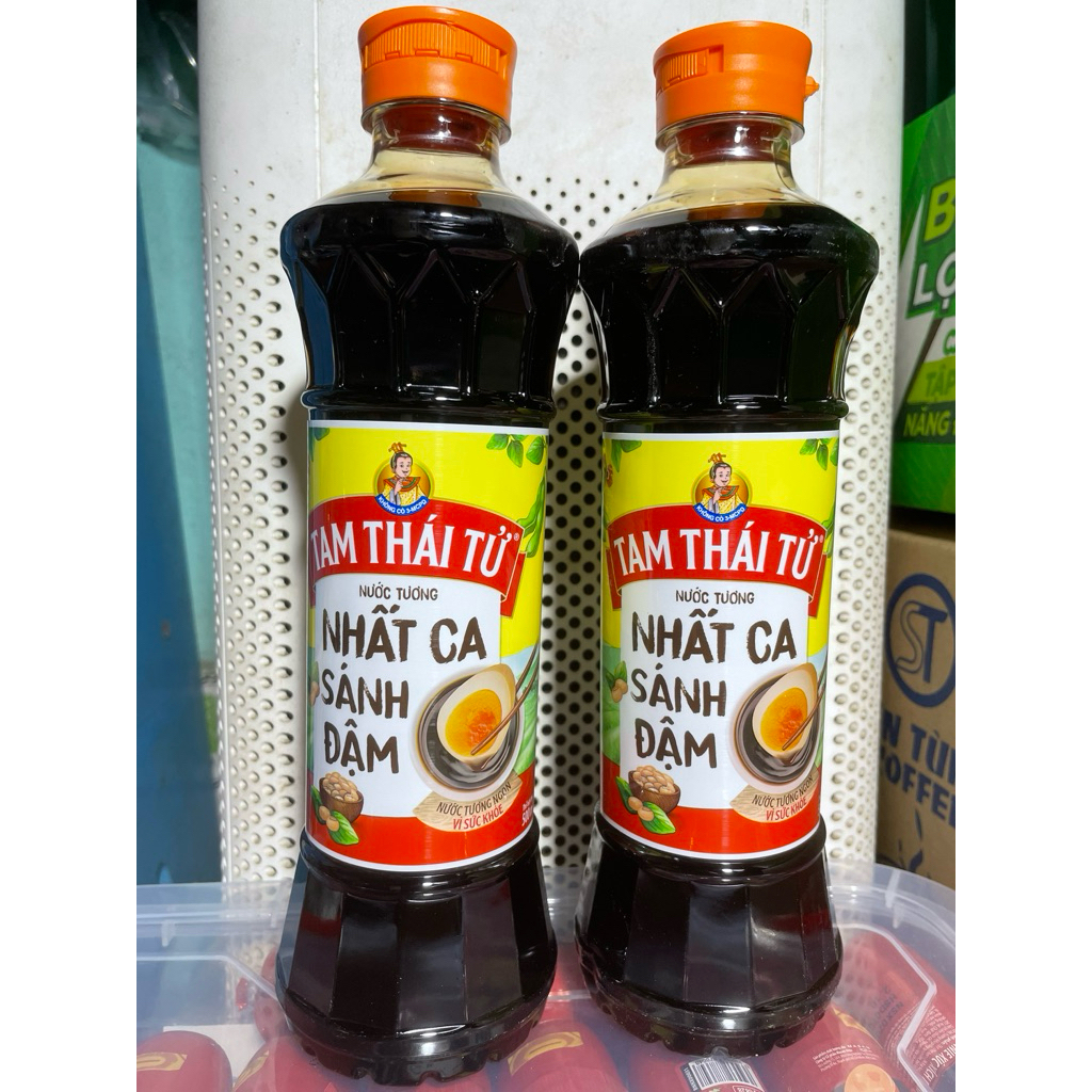 Nứơc tương Tam Thái Tử nhất ca.500ml x2chai.mẩu mới