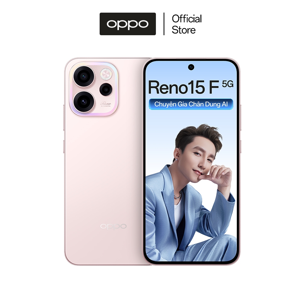 [LS] Điện thoại OPPO Reno15F 5G 8GB/256GB siêu camera AI - Hàng chính hãng | BigBuy360 - bigbuy360.vn