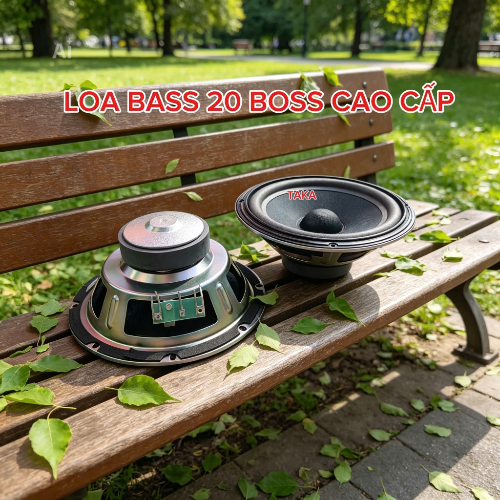 Củ loa bass 20 boss màu dồng đẹp chất âm tốt - giá 1 củ