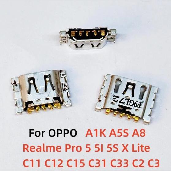 Chân sạc rời oppo A17K , cổng sạc usb đầu micro CPH2471