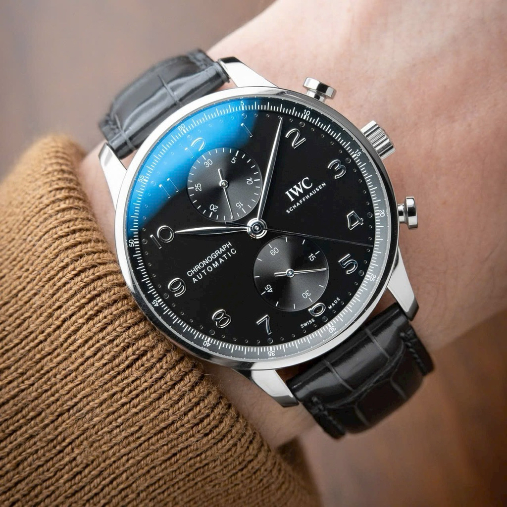 ✈️✈️IWC Portugieser IW371605 Chronograph Đồng hồ IWC Portuguese Chronograph IW371417