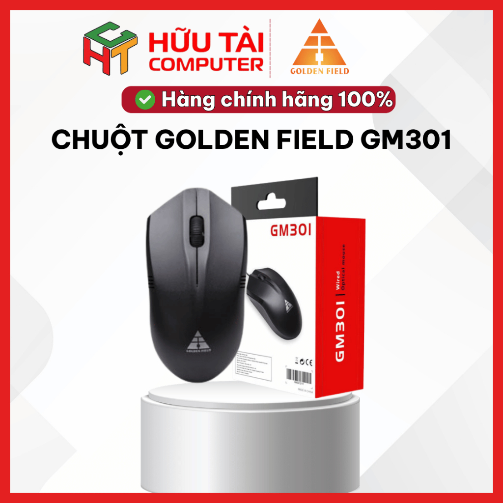 Chuột máy tính có dây GOLDEN FIELD GM301