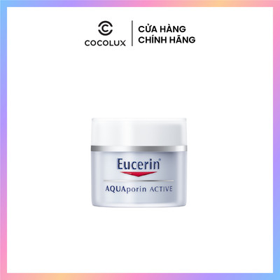 Kem Dưỡng Ẩm Eucerin Aquaporin Active Cho Da Thường Đến Da Hỗn Hợp 50ml