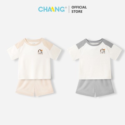 [CHAANG 12M-7Y] Bộ cộc tay Wild cho bé trai và bé gái