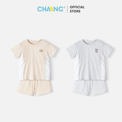 [CHAANG 24M-7Y] Bộ cộc thông hơi Wild cho bé trai và bé gái