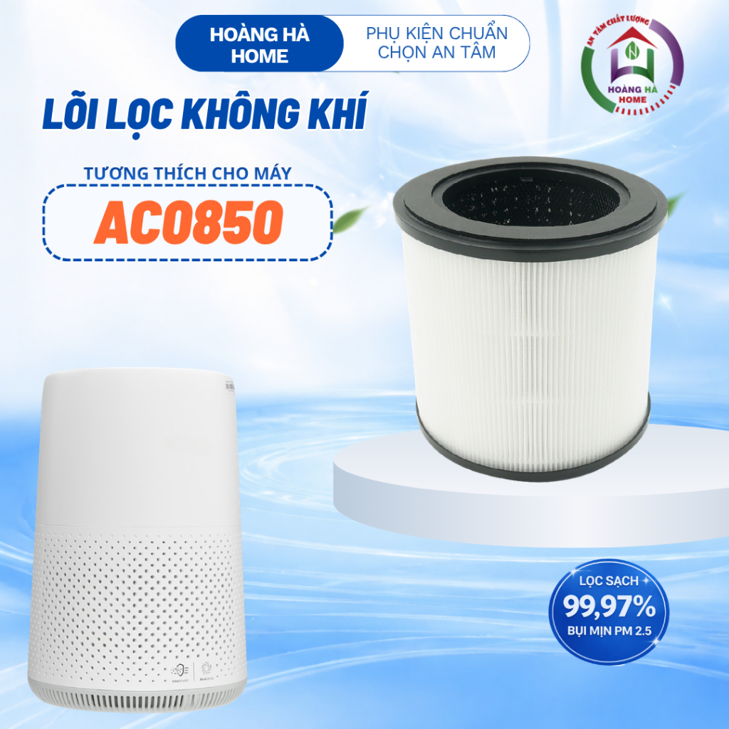 Màng lọc không khí tương thích cho máy AC0850 -  Lõi lọc không khí FY0293 - Bộ lọc tương thích cho m