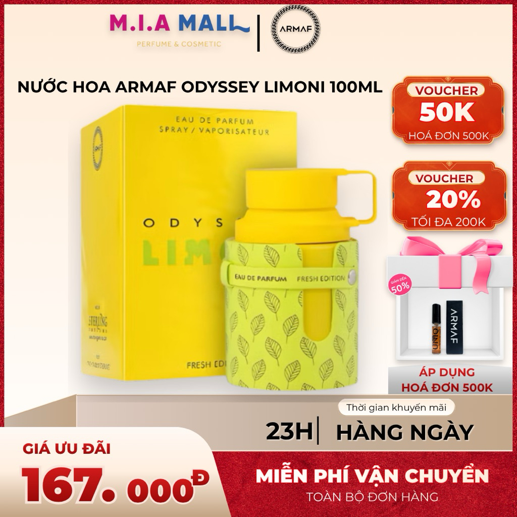 Nước hoa club Limoni Armaf Odyssey Limoni Fresh Edition 100ml