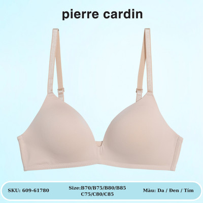 Áo ngực nữ 609-61780 không gọng, cúp xéo, mút mỏng,