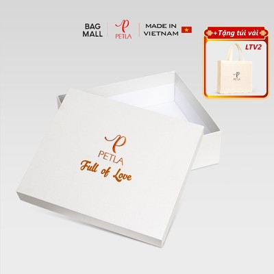 Hộp quà basic hiện đại Fadoda H30 màu trắng