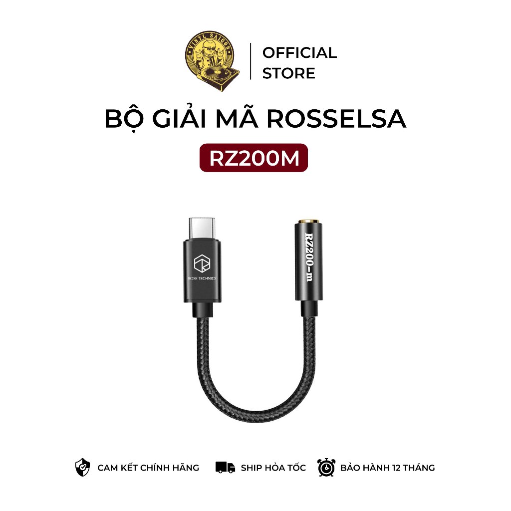 Bộ giải mã dongle dac/amp Rosselsa RZ200M - Bảo hành 12 tháng