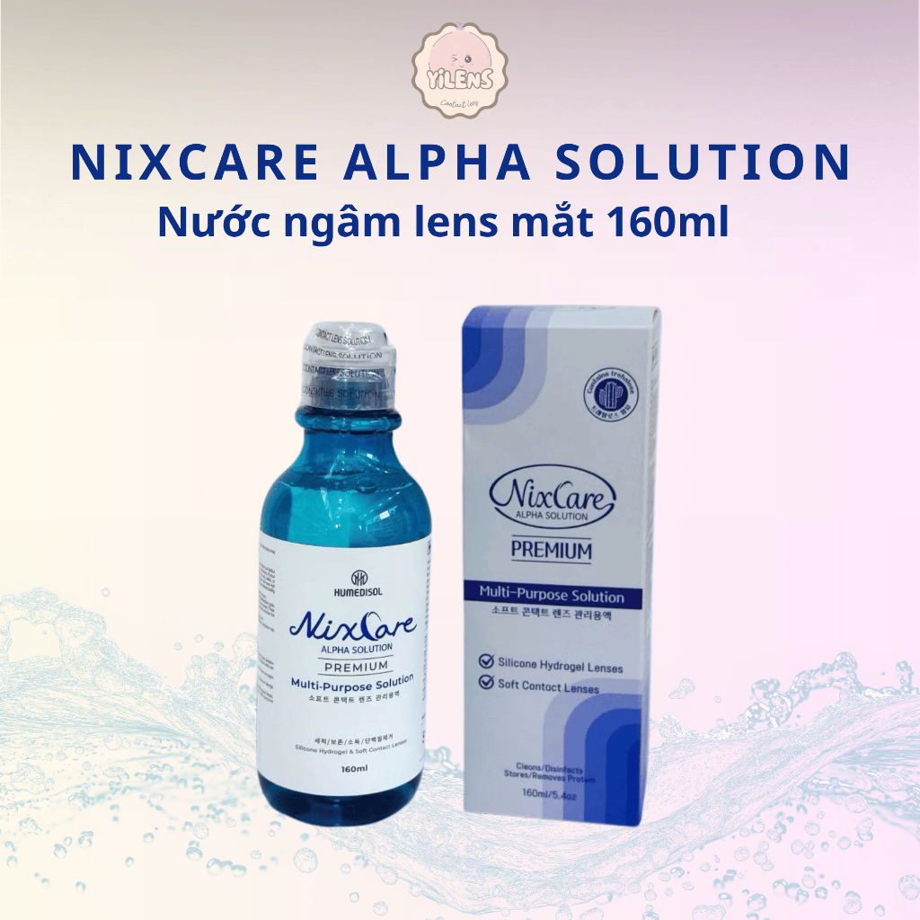 Nước Ngâm Lens Yilens 160 360ml Nixcare Eyemulti Aqua B5 DreamEyes…