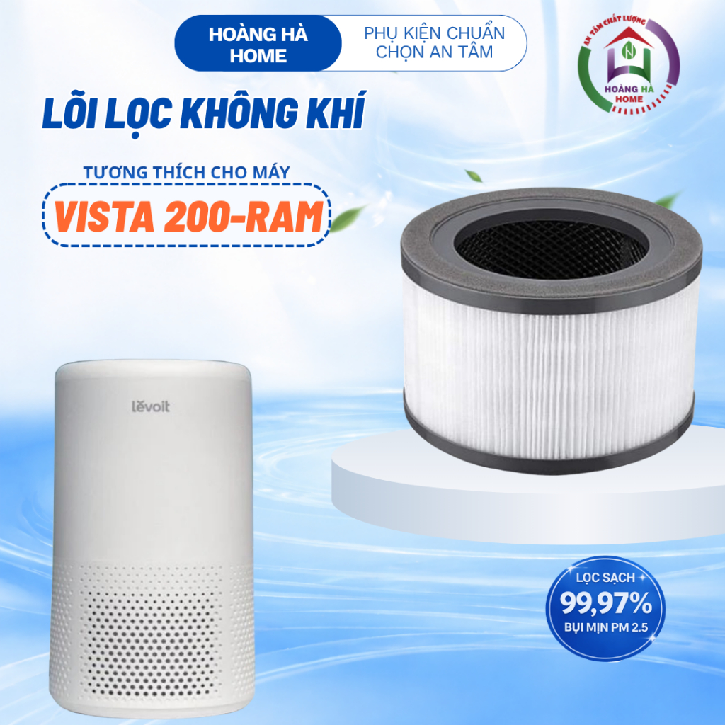 Lõi lọc không khí tương thích cho máy Levoit Vista 200-RAM - Lõi lọc không khí Vista 200