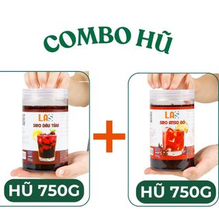 [COMBO 2 LOẠI] SIRO ATISO ĐỎ + DÂU TẰM, sạch sẽ, bông giòn không mềm | Gói 2kg & Hũ 750g
