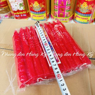 {1 kg} Đèn cầy sáp thơm 32 cây 19cm