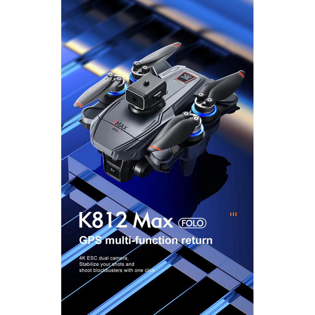 Flycam i1 Pro 2025 , K812 Max Gps Siêu nhỏ nhẹ . Có ship hoả tốc
