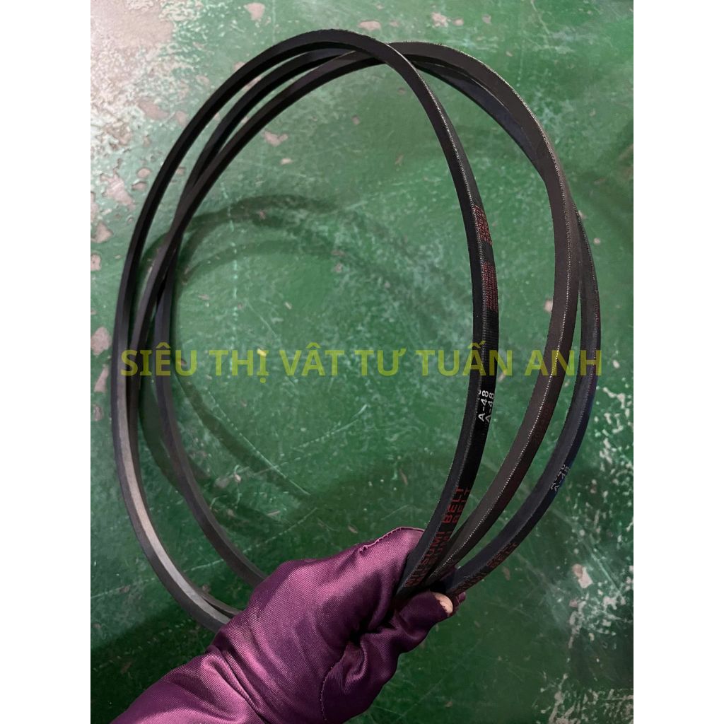 [DÂY CUROA BẢN A TRƠN] DÂY CUROA BẢN A TRƠN DÂY ĐAI THANG V-BELT A SỢI CAO SU TỔNG HỢP SIZE 20 ĐẾN 75 DAY-CUR-A