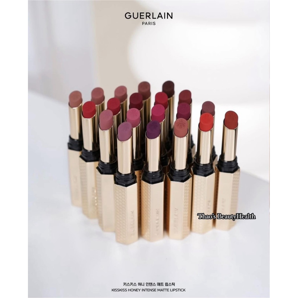 Son Guerlain KissKiss Honey Lipstick Infused Intense