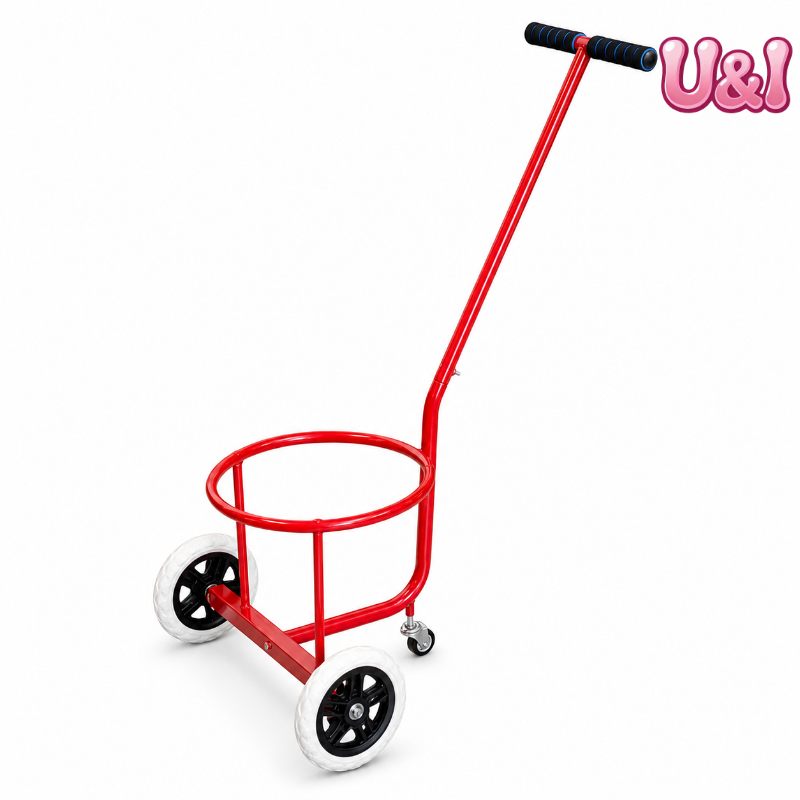 【U&I】Xe đẩy đổ nước gia đình kiểu kéo tay chở thùng nước đổ rác xe đựng cơm thừa canh cặn dùng trong