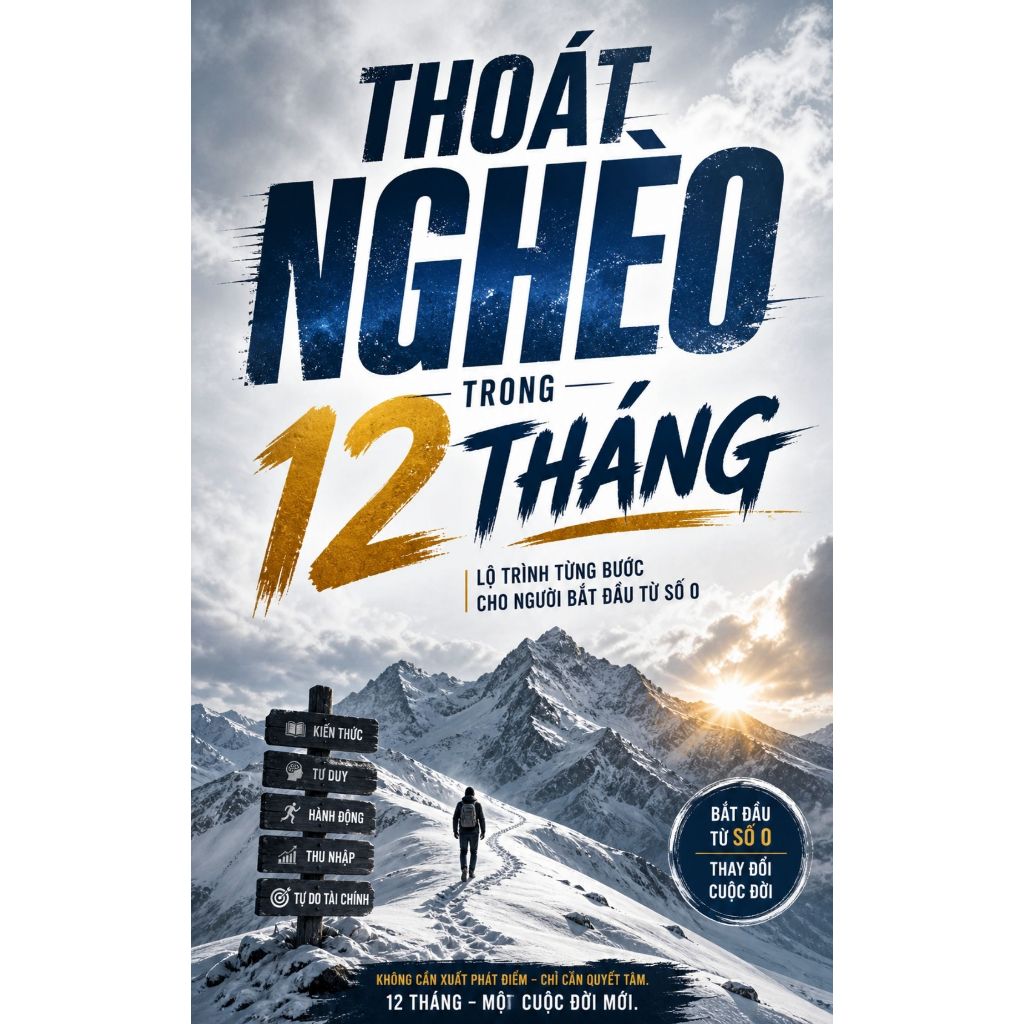 (File PDF) Sách Thoát Nghèo Trong 12 Tháng