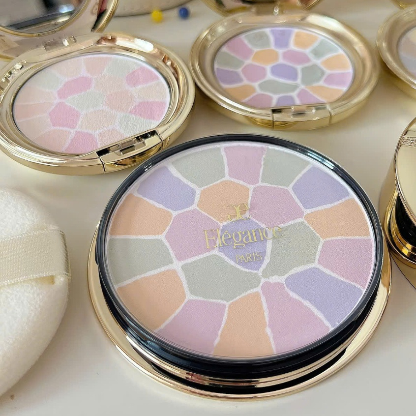 [NEW 2026] Phấn Phủ Nén Elegance bảng 27g