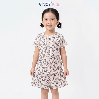 KST02S5T01-BỘ SHORT THUN VỚI THIẾT KẾ CỔ TRÒN ĐƠN GIẢN MANG LẠI SỰ  NĂNG ĐỘNG VÀ THOẢI MÁI CHO BÉ .
