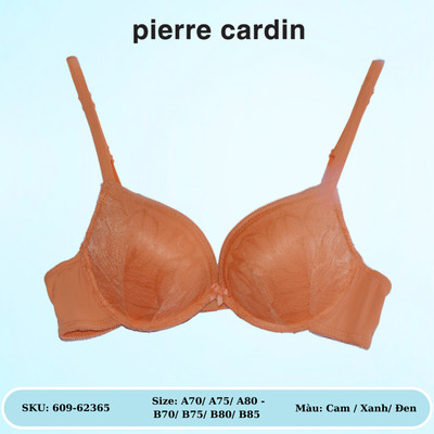 Áo lót nữ Pierre Cardin 609-62365, có gọng, cúp xéo, mút dày