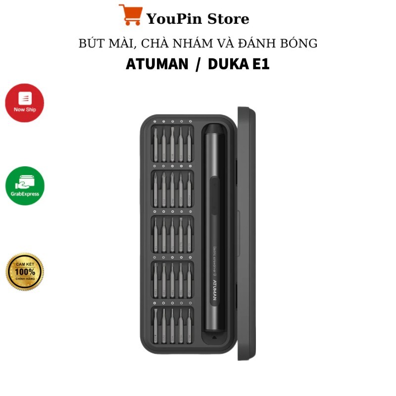 Tua vít điện Atuman E1 25in1 Sạc USB-C Thiết Kế Bút Mini Chính Hãng