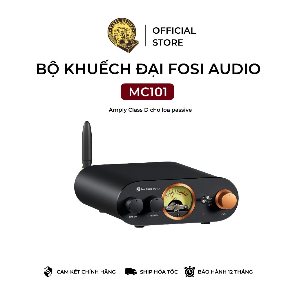 Amply cho loa Fosi Audio MC101 Class D - Bảo hành 12 tháng