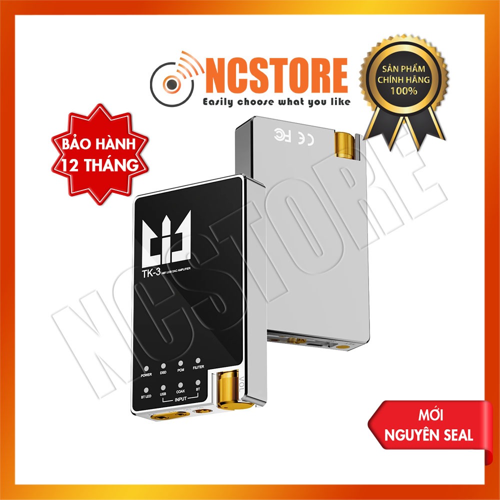 [NC] Portable Bluetooth DAC/AMP TRI TK3 | Chip DAC Dual ES9039Q2M | Portable Audio DAC & Headphone A