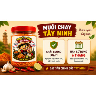 Muối tôm Tây Ninh loại 1 (Chính gốc Gò Dầu Tây Ninh)